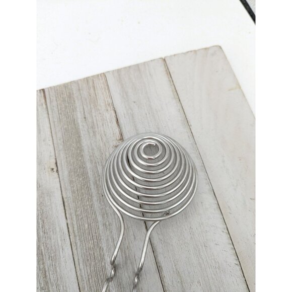 Pampered Chef #1 Egg Separator, 9 1/2" Stainless Steel, Retired #1187 - Picture 5 of 6